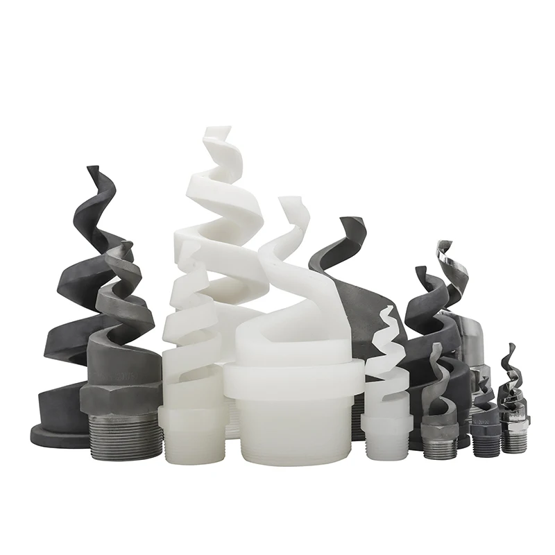 Whirl Jet Hollow Cone Full Cone Spiral Spray Nozzle Pig Tail Nozzle for Gas Scrubbing