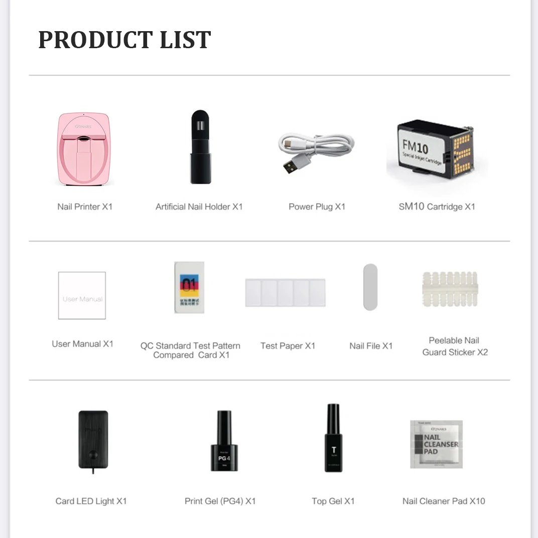 2022 Nails nail printer Artifical Art Polish Printing Machine DIY Digital Nail salon