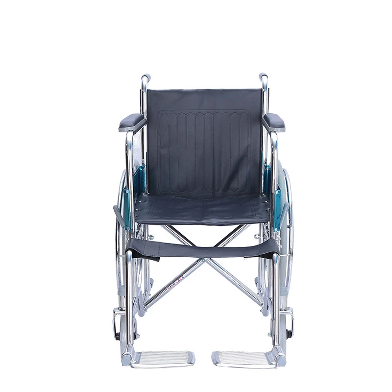 High Quality Steel Wheelchair Foldable Hospital Wheel Chair