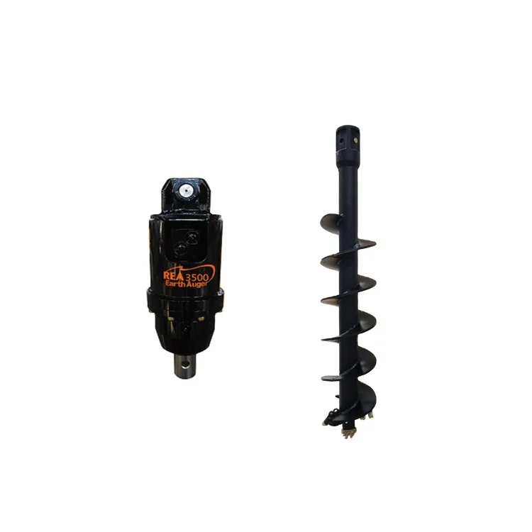 Drill Head Earth Auger High Quality Garden Tool Earth Auger Post Hole Dig for Mini Excavator Drilling
