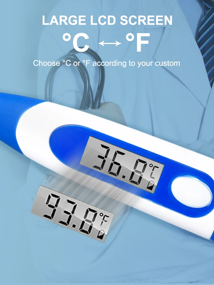 Support Logo Design Digital Thermometer household oral baby and child clinical thermometer
