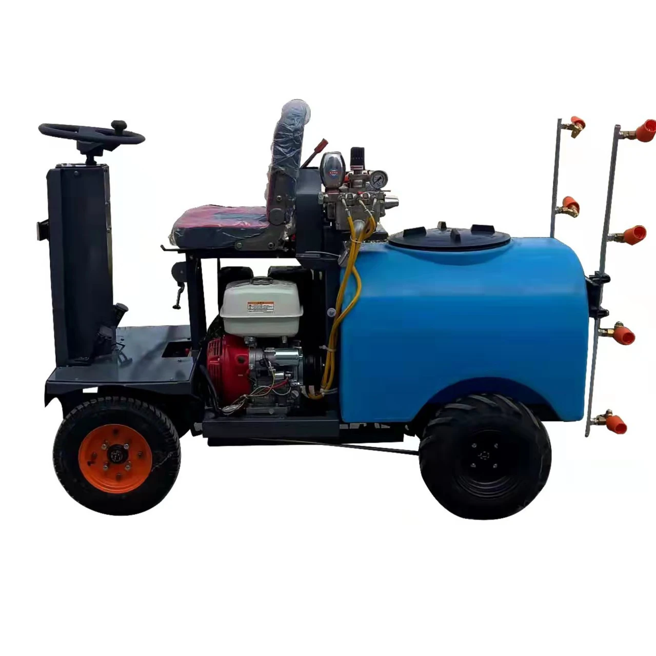 Farm Spraying Equipment narrow width,Power Sprayer With Wheels, orchard sprayer self propelled GUOHAHA