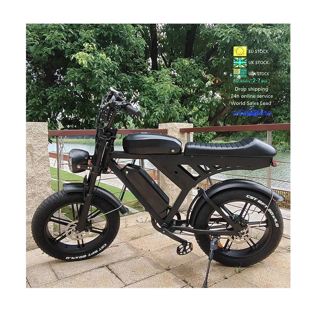 V30 Fatbike Электрический горный велосипед dirt ebike Доставка e электрический 2 с аккумулятором