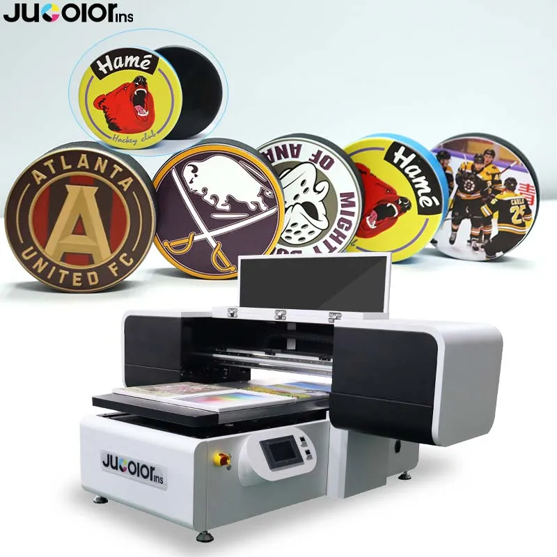 Jucolor 6090Pro A1 промышленный 10-цветный Ультрафиолетовый планшетный принтер с RICOH GEN5 GEN6 EP SON DX7 I3200 головками и камерой-сканером