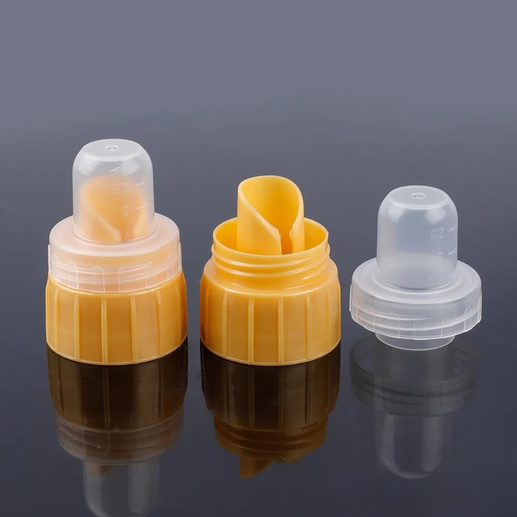 Double walls 38mm PP plastic screw cleaning bottle cap,laundry detergent bottle cap,laundry liquid bottle cap