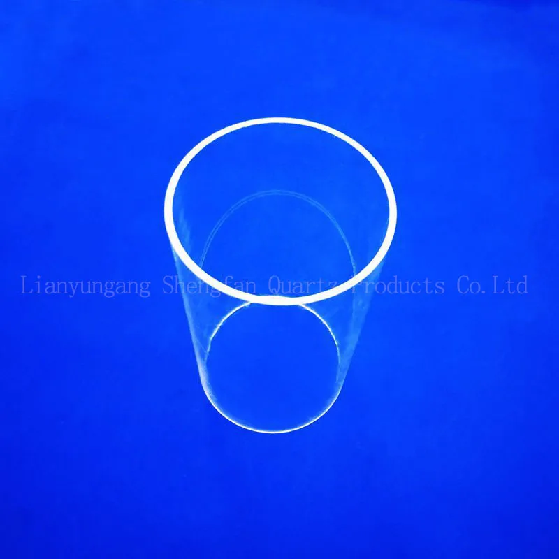 Customized fused silica quartz heater tube quartz tube for uv lamp