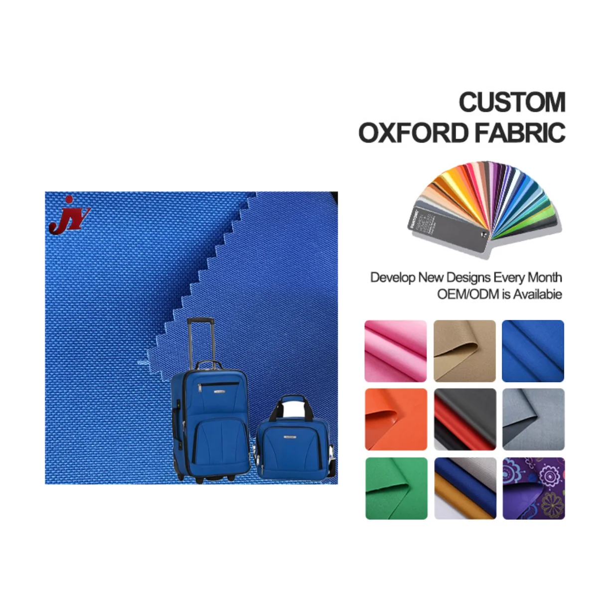 600 denier ripstop material 100% polyester oxford fabric with pvc coating for bag