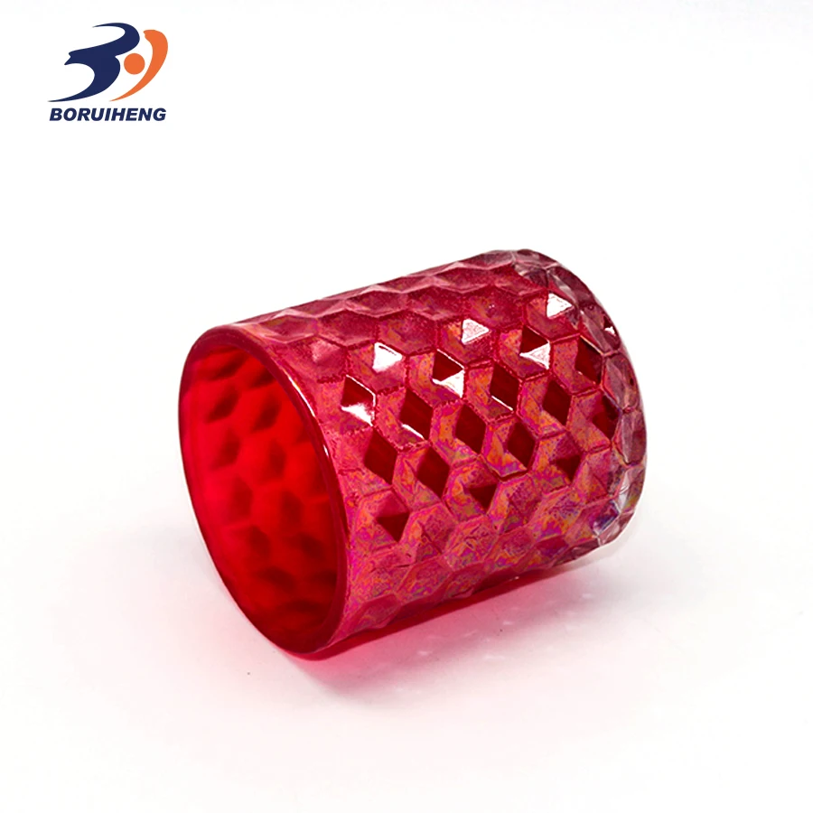 candle in glass cup for wedding