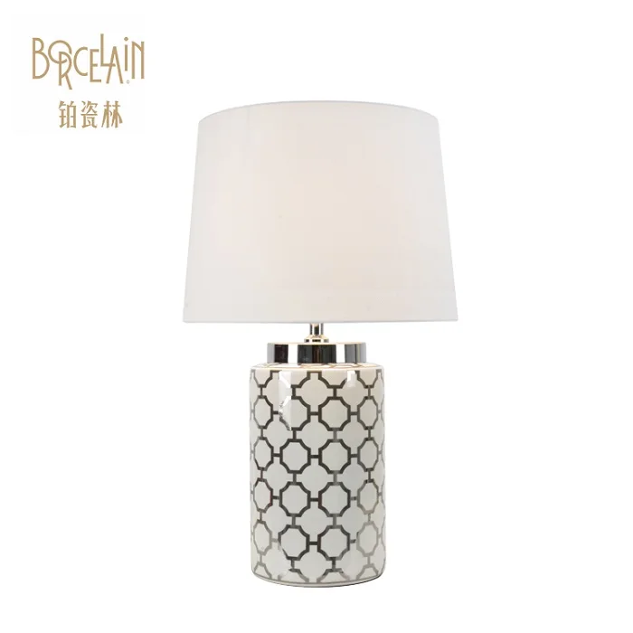 Wholesale traditional hotel decoration ceramic usa table lamp manufacturers