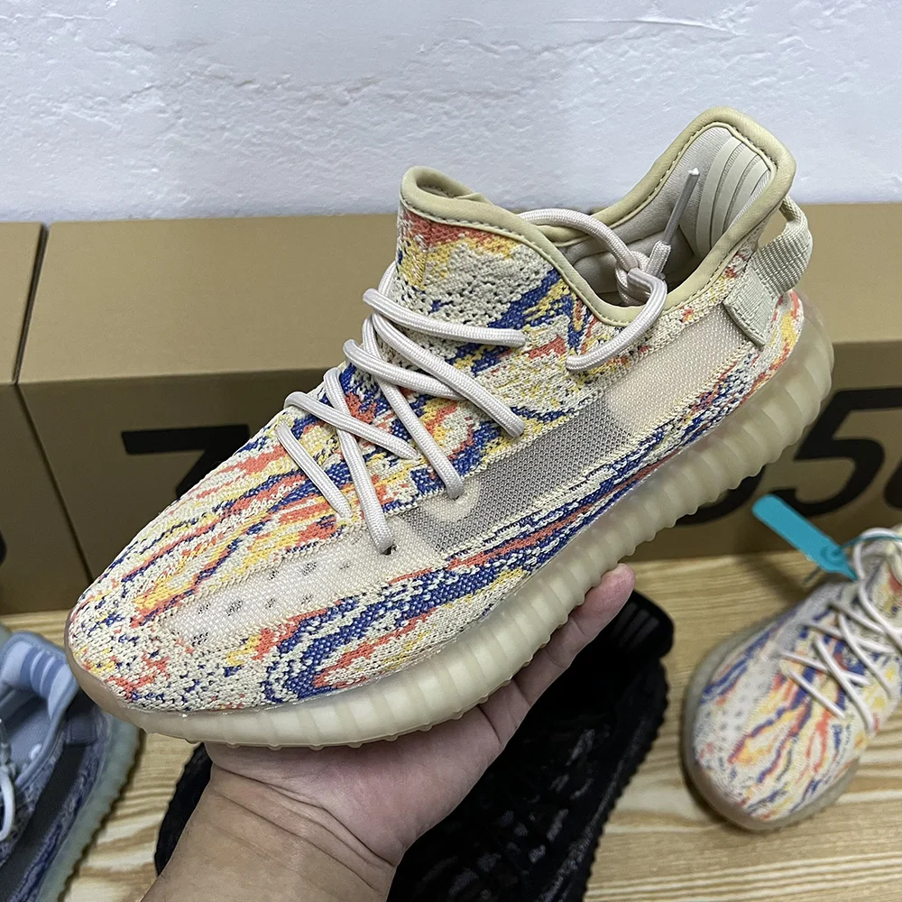 Кроссовки Yeezy 350 V2 мужские и женские дышащие Повседневная