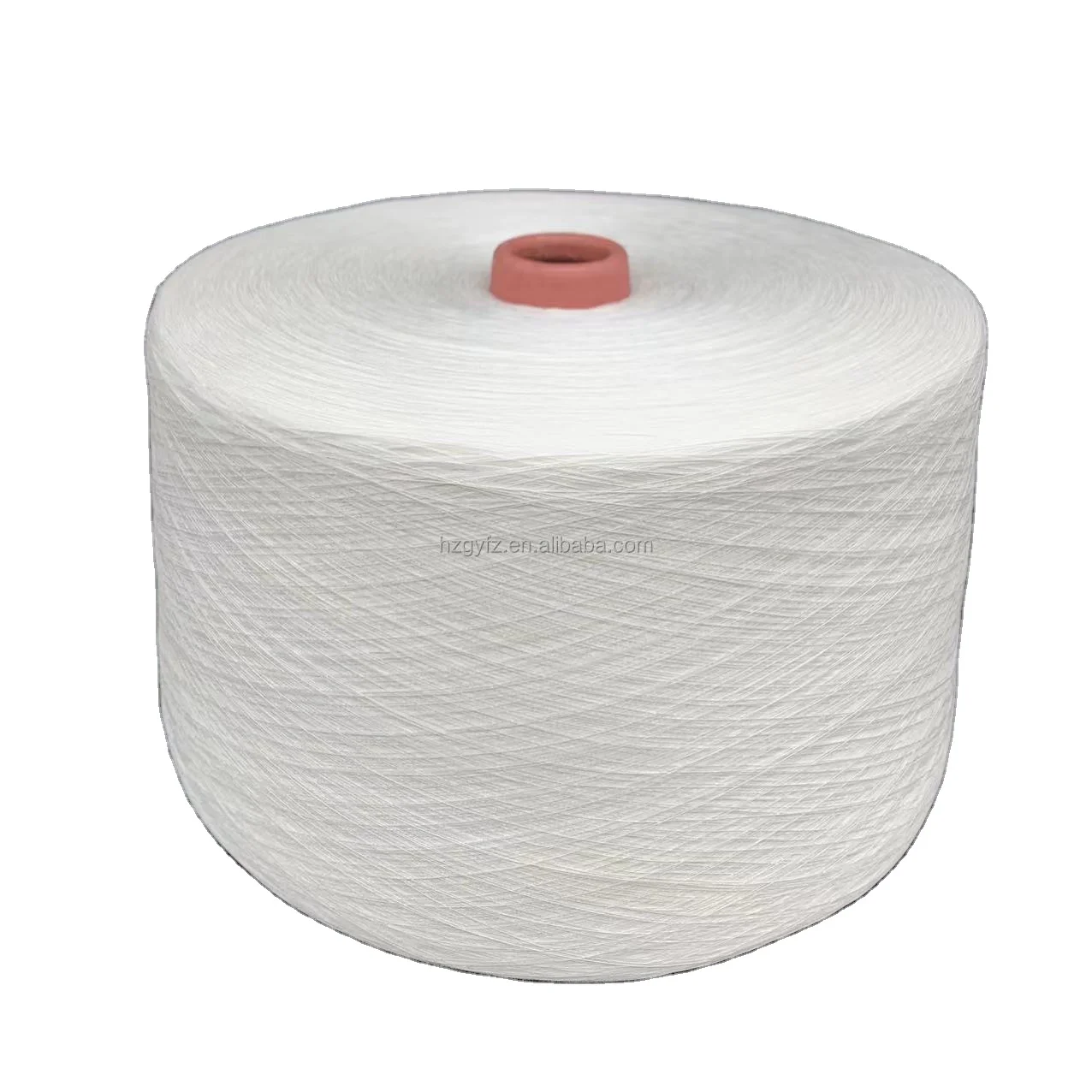 Polyester Viscose TR 65/35 Vortex spinning white blended melange yarn for knitting