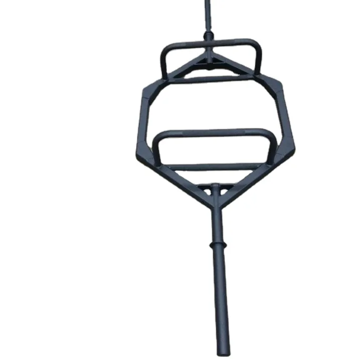 Gym Equipment Solid Weight Lifting Hex Trap Barbell Strength Training Hex Barbell