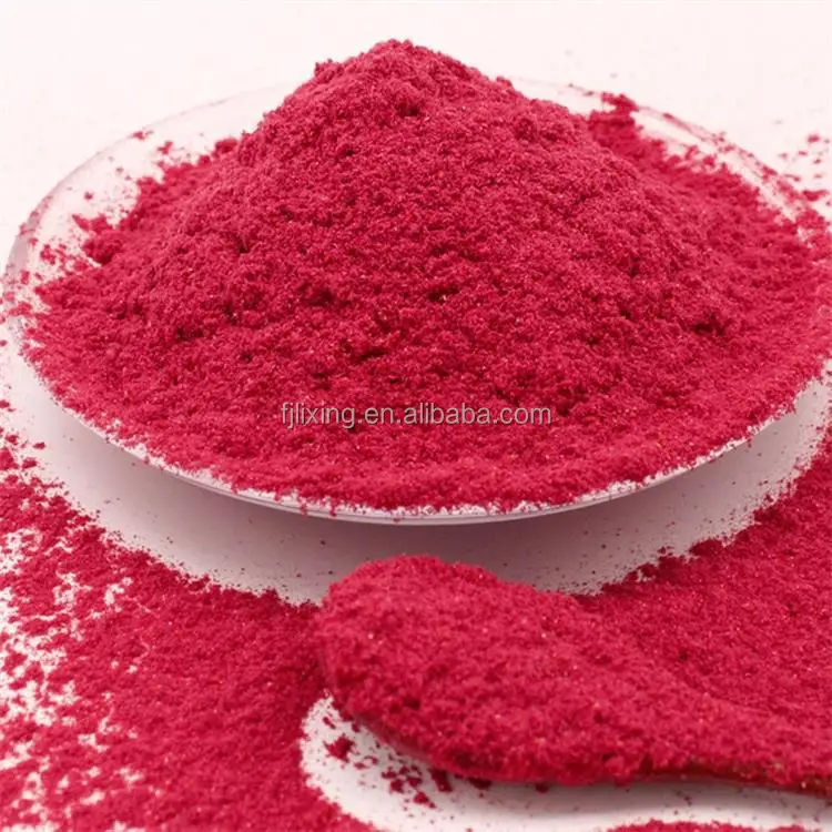 Hot Sale freeze dried raspberry powder Quality Promotional certified health and high quality freeze dried raspberry powder