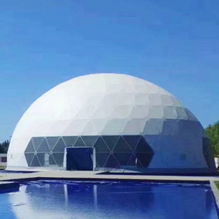 Outdoor 10M Trade Show Tent luxury big large geodome custom circus glamping geodesic dome tent event tents for party events