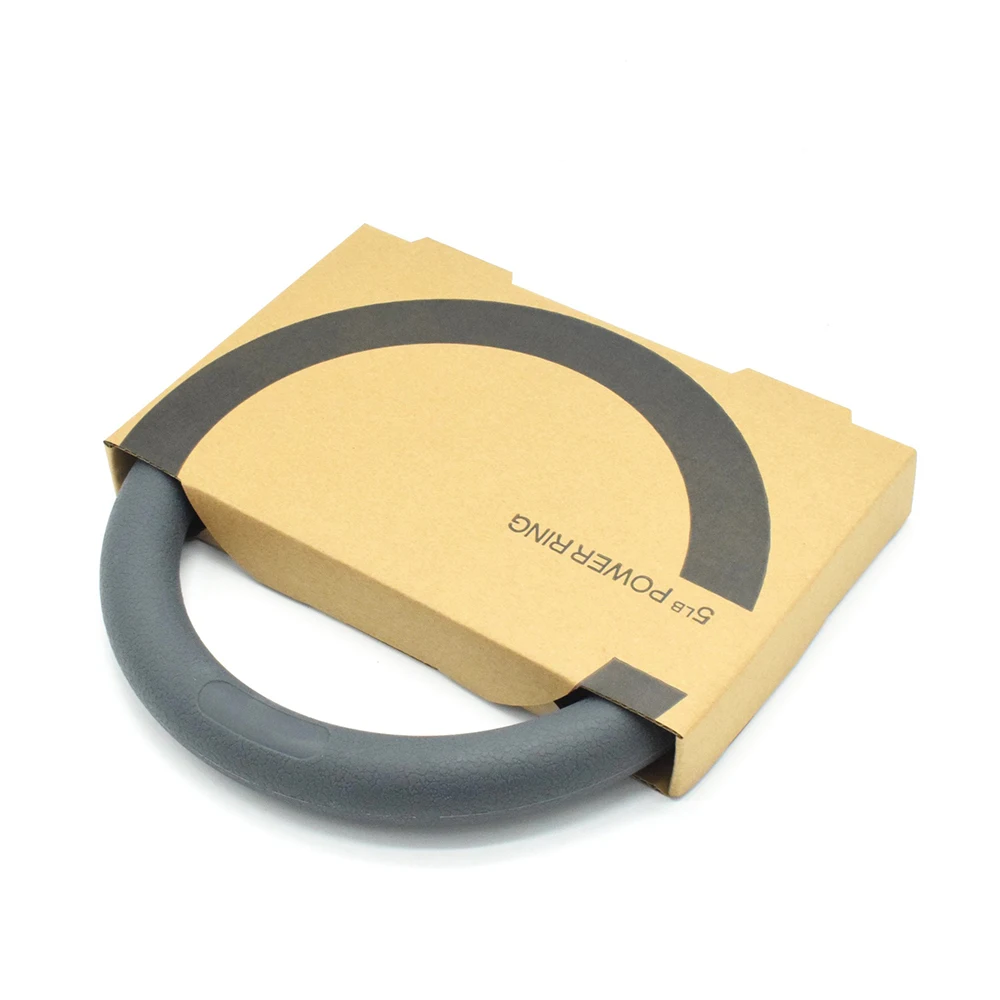 Waterproof Yoga Pilates Cast Iron Power Ring Fashion Dumbbell Weight Lifting Silicone Fitness for Home Gym