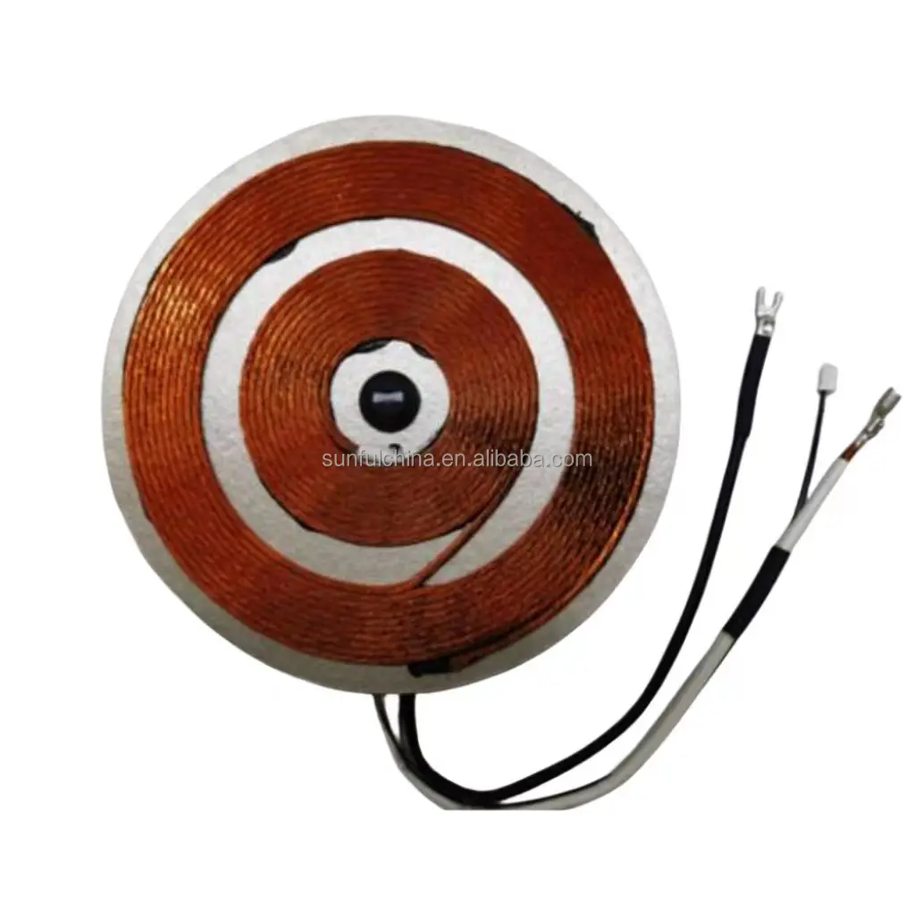 Factory Customized Induction Cooker Accessory Copper Induction Heating Coil Induction Cooker Coil