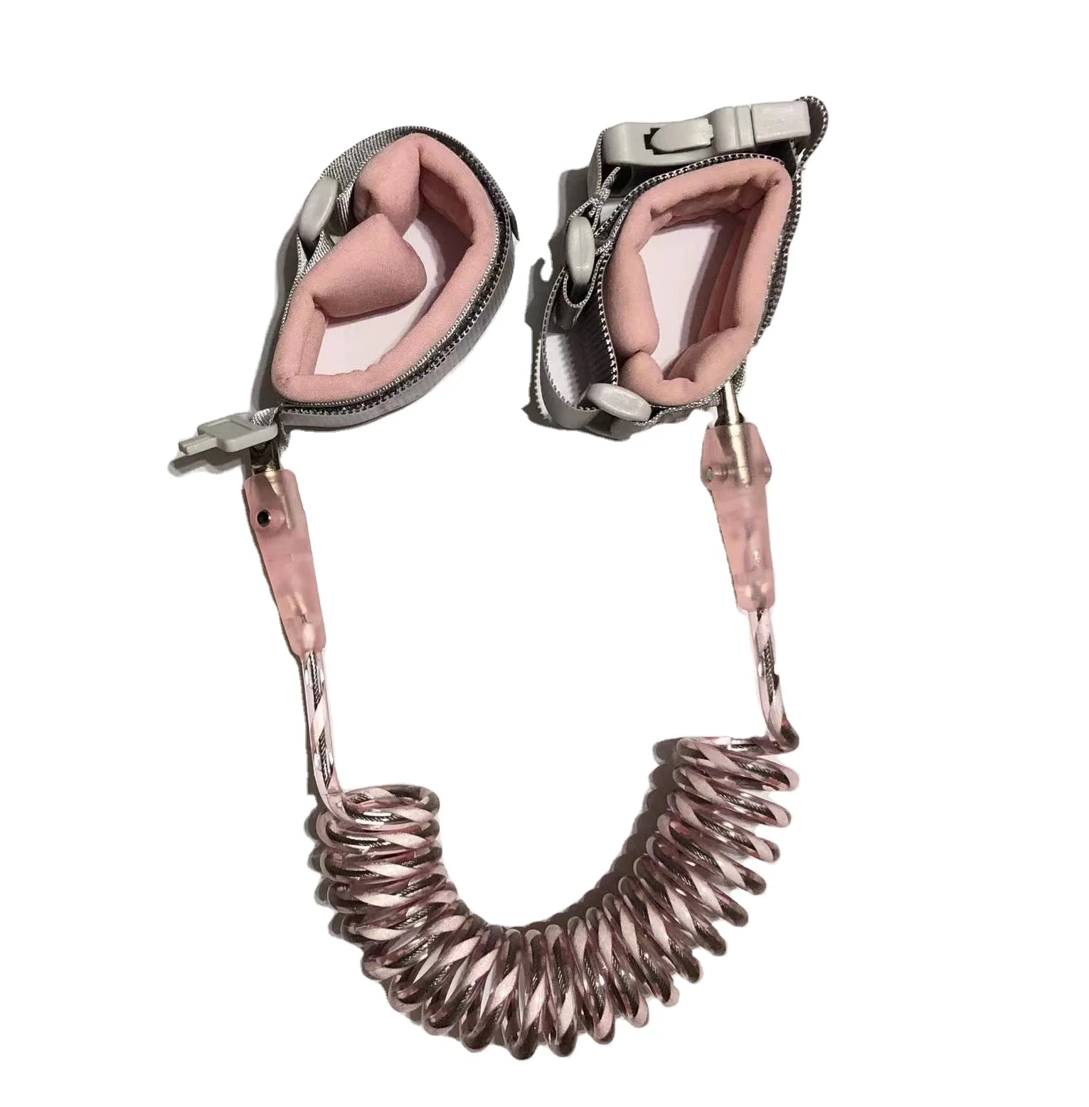 Manufacturer plastic coated stop missing safety rope for kids with lock outdoor wire rope