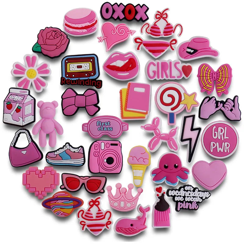 Assorted Croc Charms Soft PVC Shoe Charms wholesale croc shoe charms bulk vendor for croc girls boys party gifts