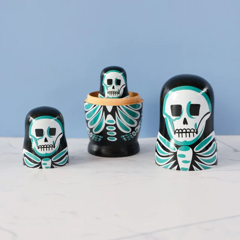 High Quality Wholesale Gift Crafts Russian Doll Home Decoration Wooden Russian Doll