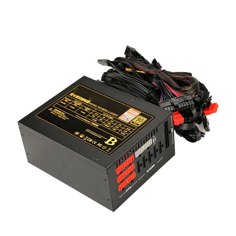 Hot Sale Great Wall Encrypted Machine Module Power Supply 1650W Single Voltage 160-240V Suitable for Psu