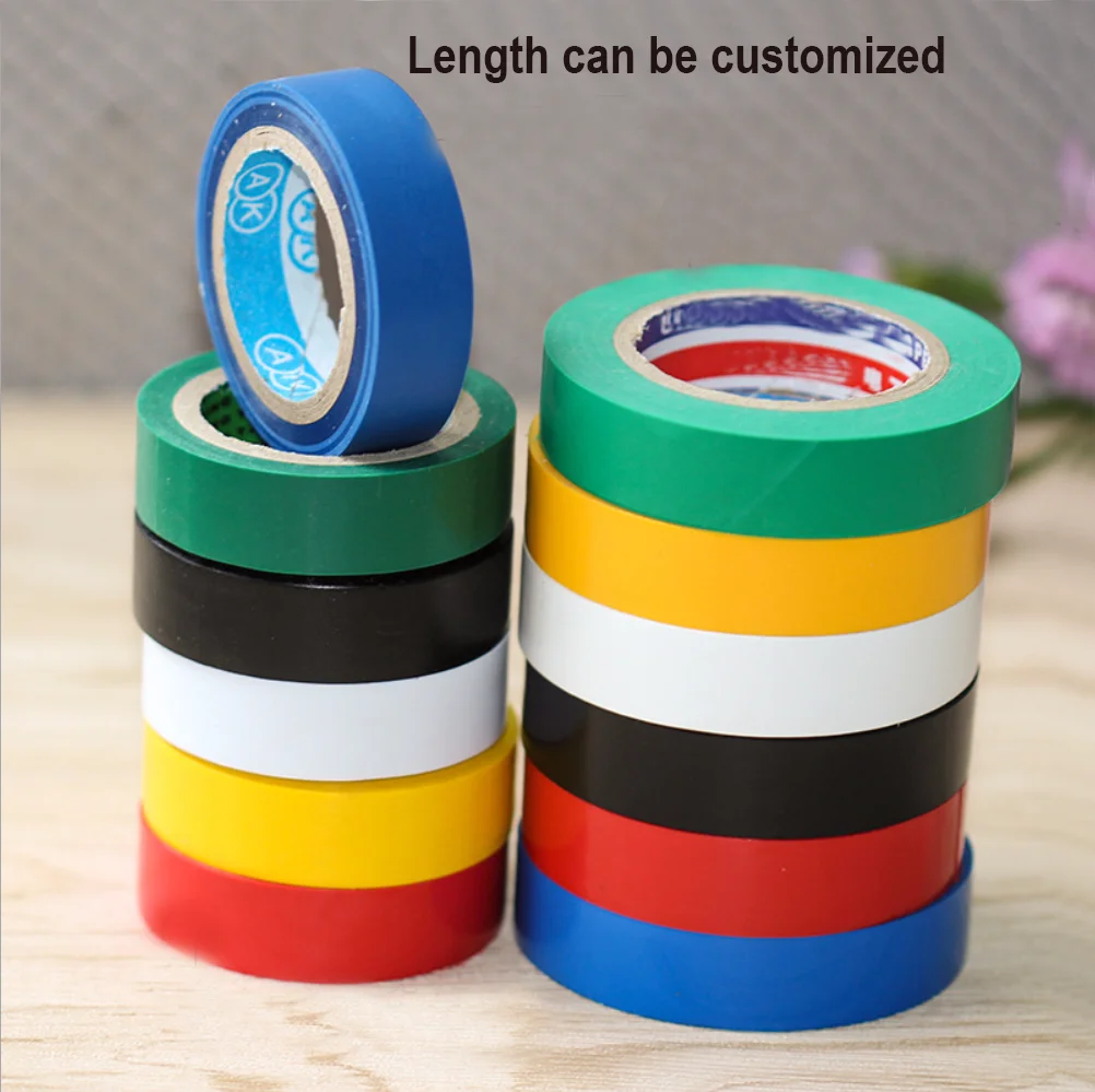 High Voltage Resistant Flame Retardant Vinyl PVC Electrical Insulation Tape jumbo roll tape
