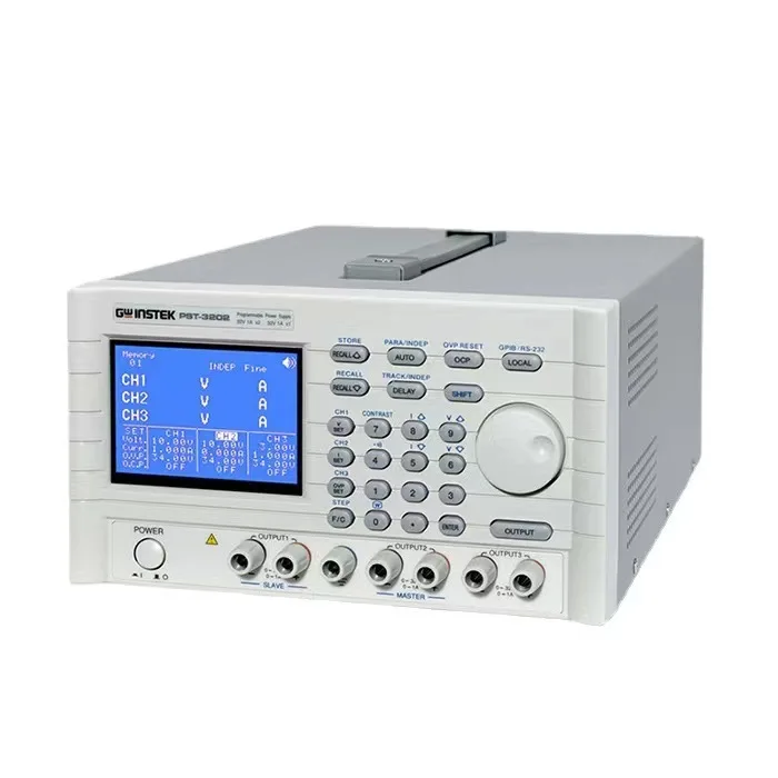 PST-Series 3-Channel 96W or 158W Multiple Output programmable linear DC power supply RS232 or GPIB