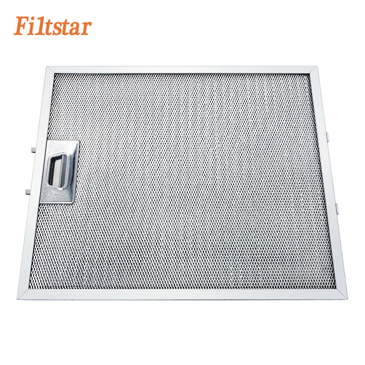 Washable Smoking Filters Kitchen Metal Filter For Cooker Hood Range Hood Parts