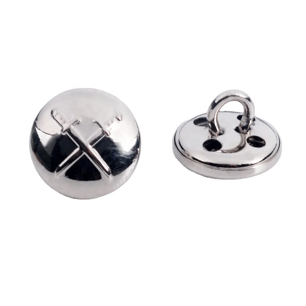 BM10211 Customized  Shank Brass Clip Button Garment Jean Button