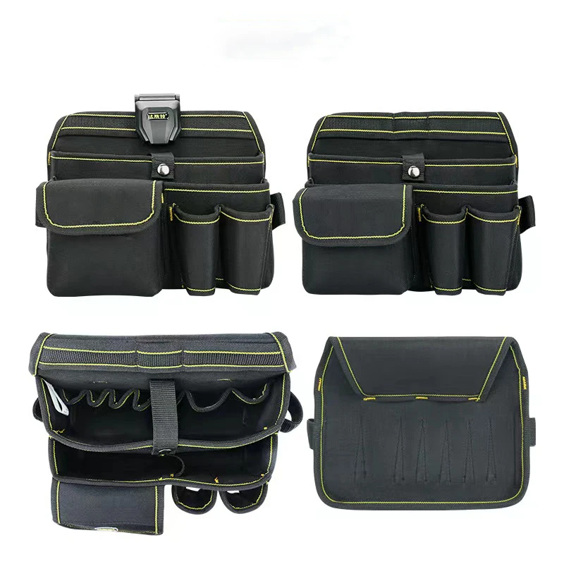 Custom Working At Height Utility Tools Belt Durable Tarpaulin Multi Pockets Tool Bag Waist