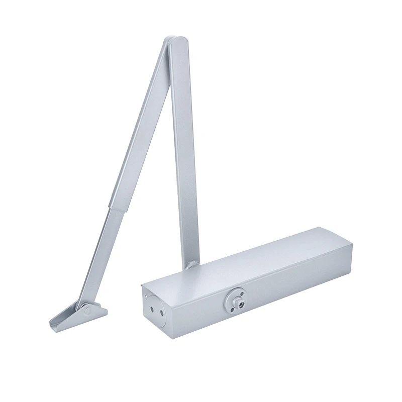 Fireproof Aluminium Hydraulic Automatic Door Closer For 25-85kg Door Aluminum Can be turned on 180 Degree Door Closer