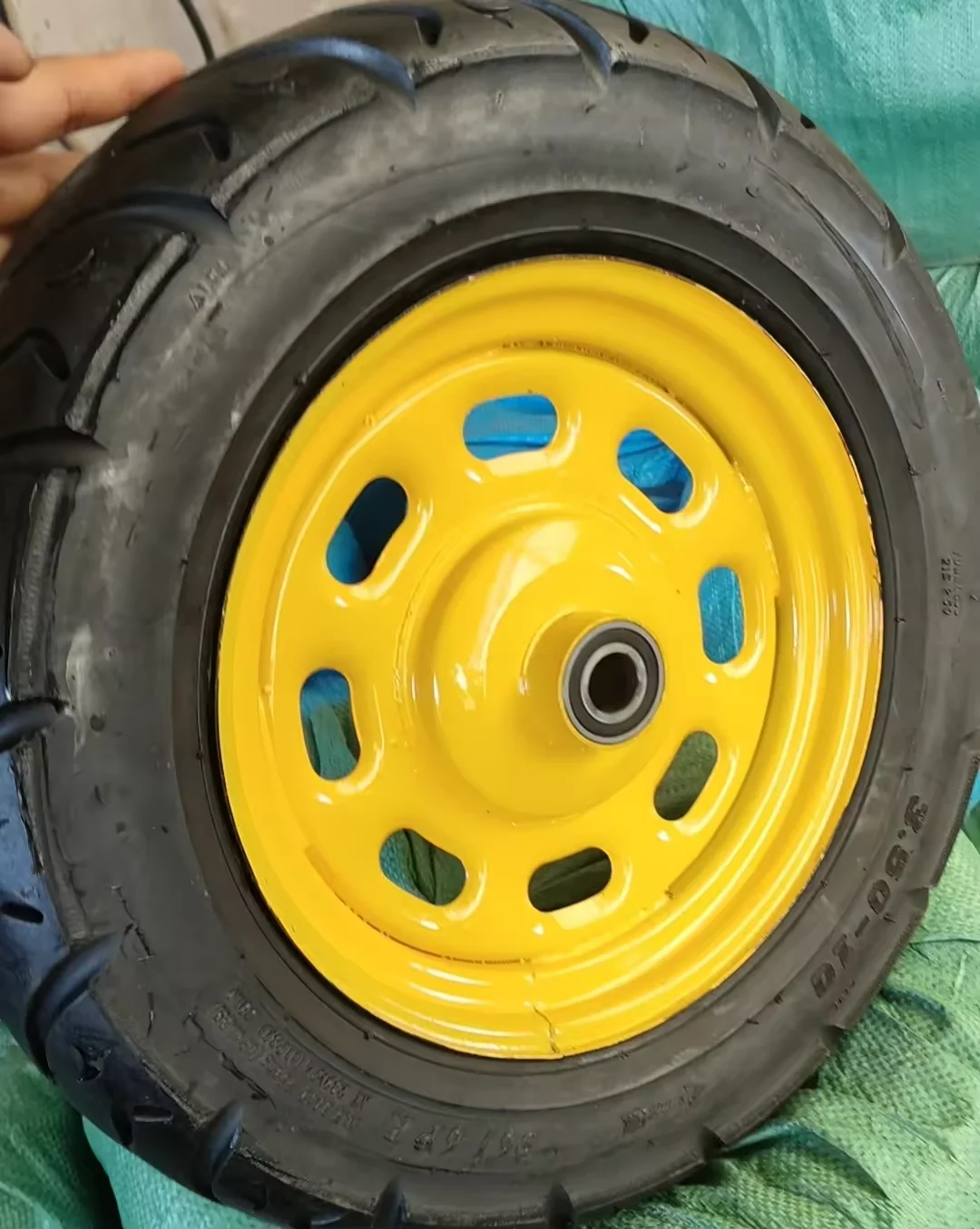 New 3.50-10 Motorcycle Wheel for Wheelbarrow 350/10 Bike Tyre for Africa Kazakhstan Uzbekistan