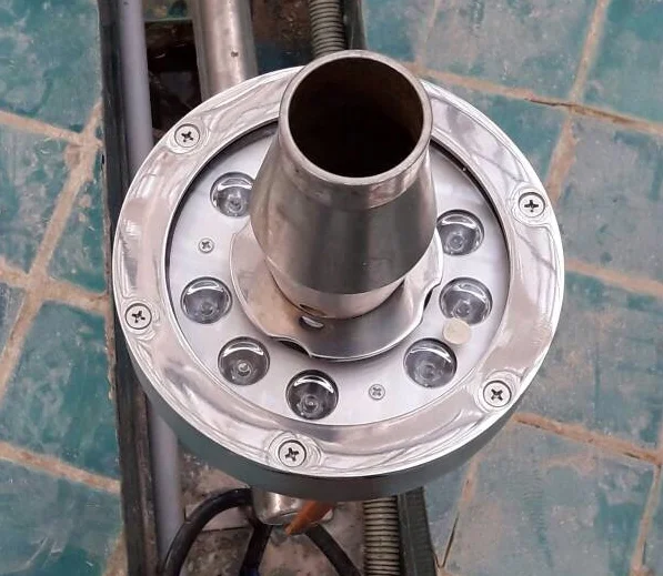 IP68 waterproof 9*3W led commercial fountain lights