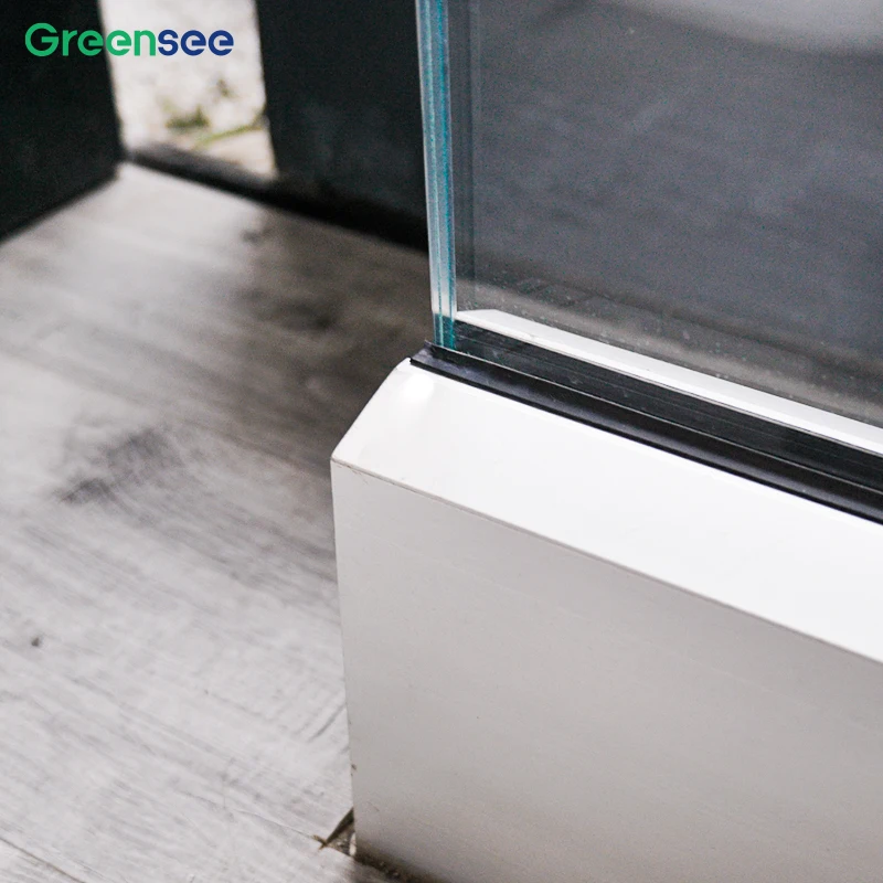 Exterior Glass Railings, Glass Balcony Guardrails Stair Railing Pillars Guardrail For Balcony Using