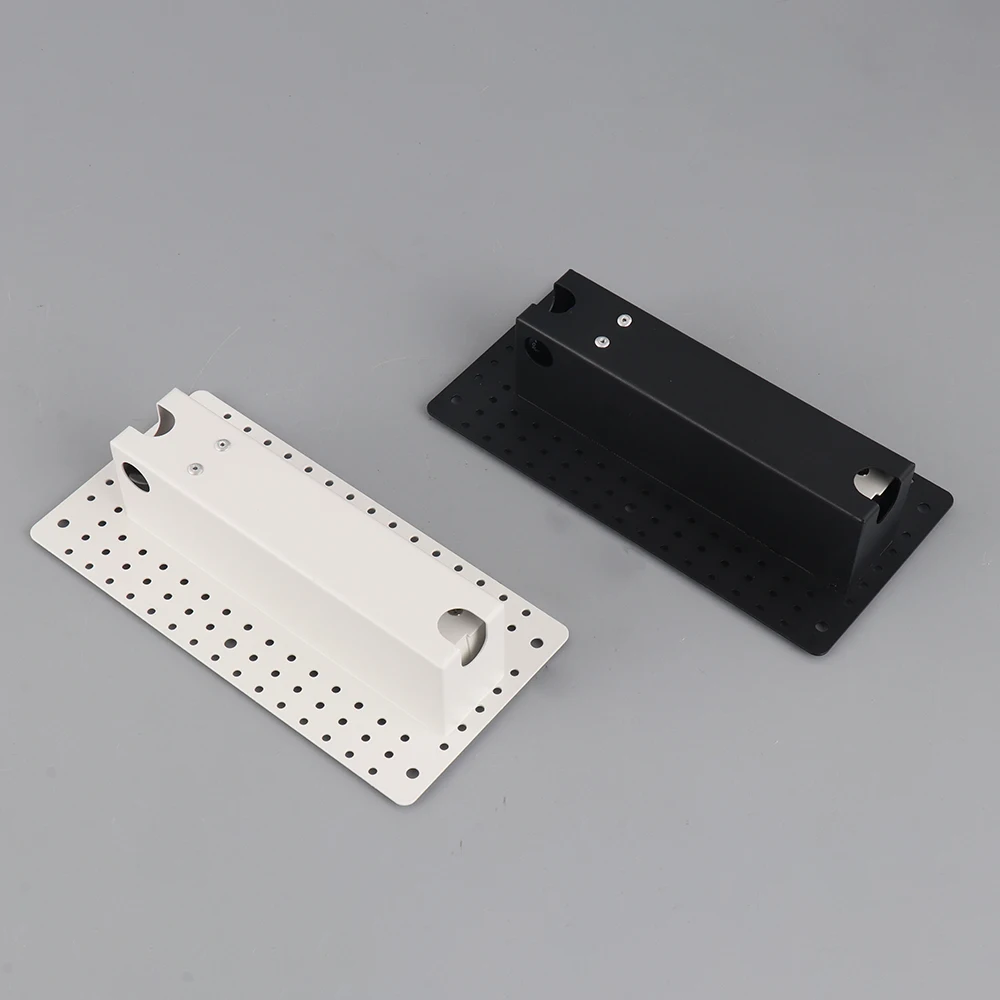 Outdoor waterproof square recessed 85-265v step wall lamp trimless led stair light with motion sensor