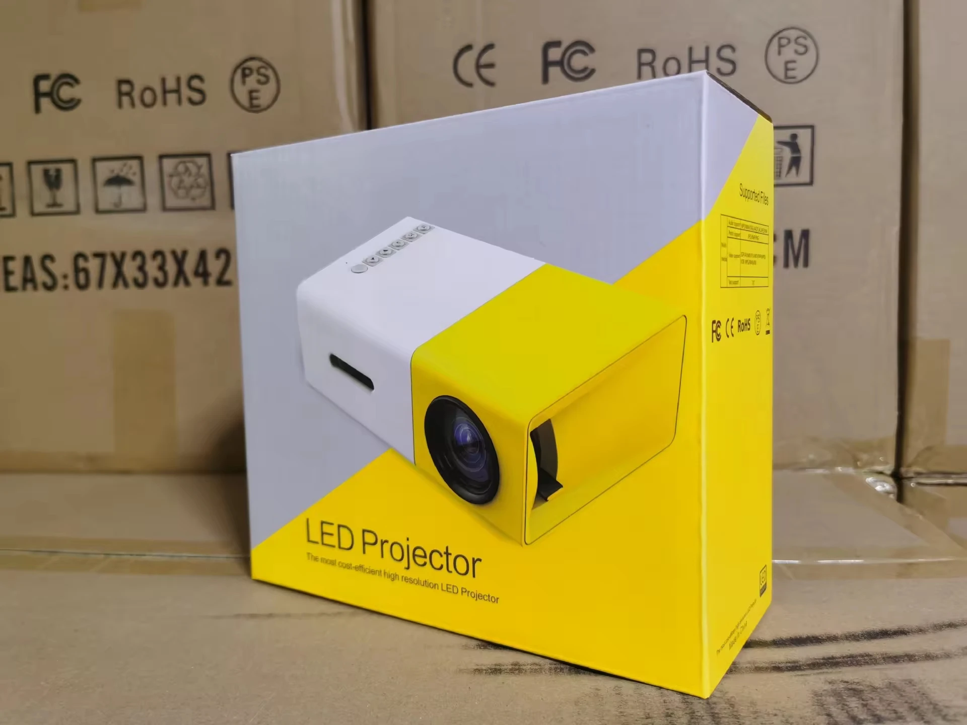 Factory YG300 4k HD Salange J9pro Portable Projector Mini Beam Pocket Mobile Home Video Projector Kids Story Projector