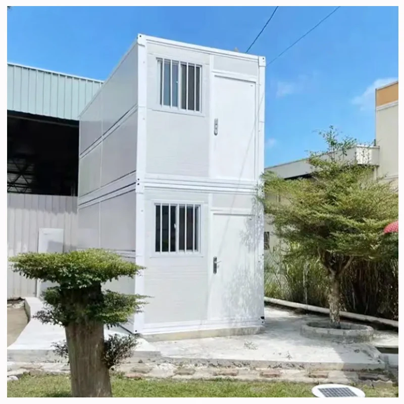 China Flat Pack Prefabricated Fast Foldable Portable Modular 20ft 40 Folding Mobile Container Tiny House Homes