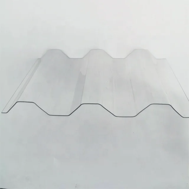 roofing material uv treated polycarbonate corrugated sheet