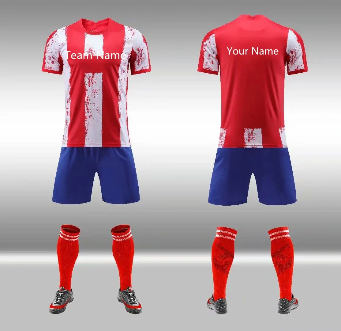 21-22 Soccer Wear Soccer Uniforms Custom Quick Dry Top Quality Football T-shirt For Football Training Wear