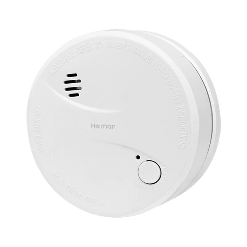 HEIMAN photoelectric Standalone Smoke Detector 10 Years Sealed Battery Smoke Alarm for Home Security