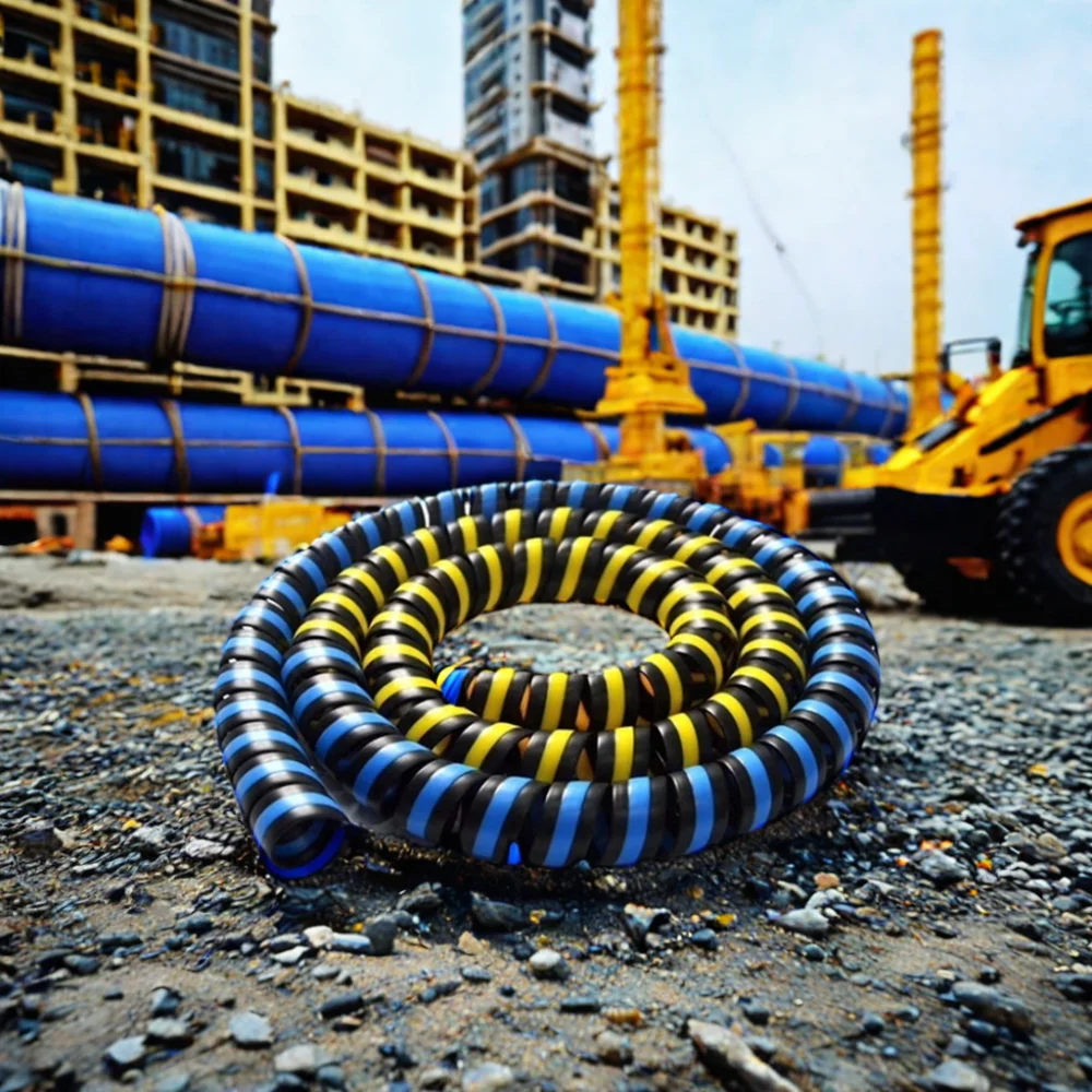 Plastic PP Hydraulic Hose Protector Spiral Guard for Hydraulic and Rubber Hose Cutting Service Included