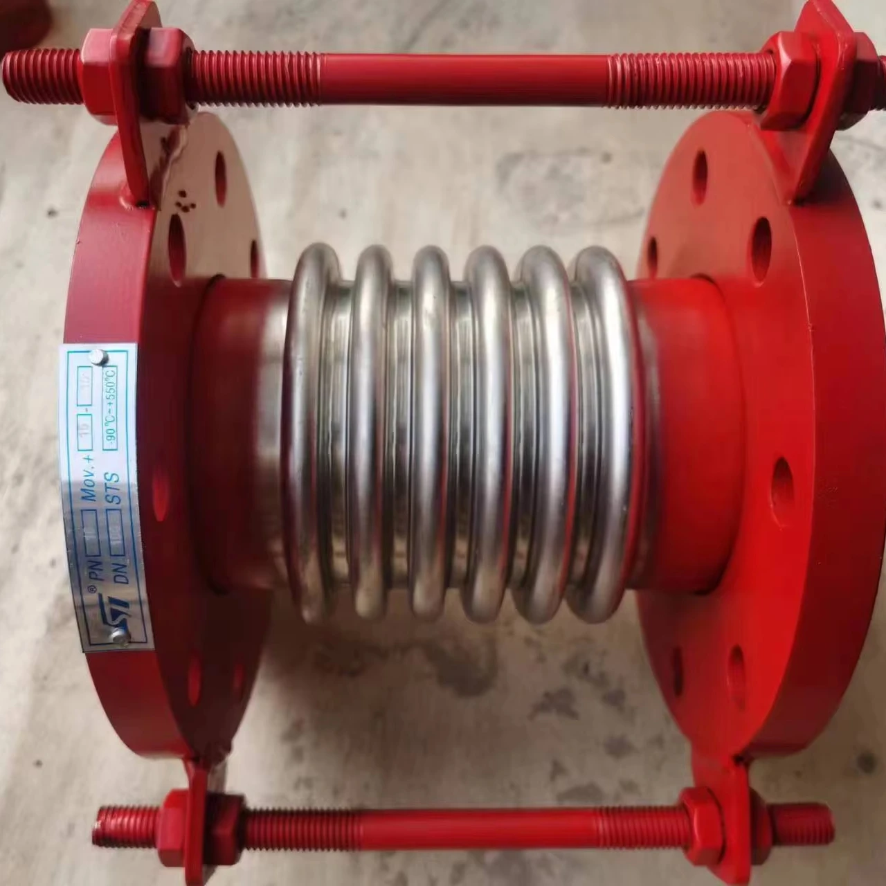 factory directly OEM ODM axial flexible bellows flanged expansion metal joint connector