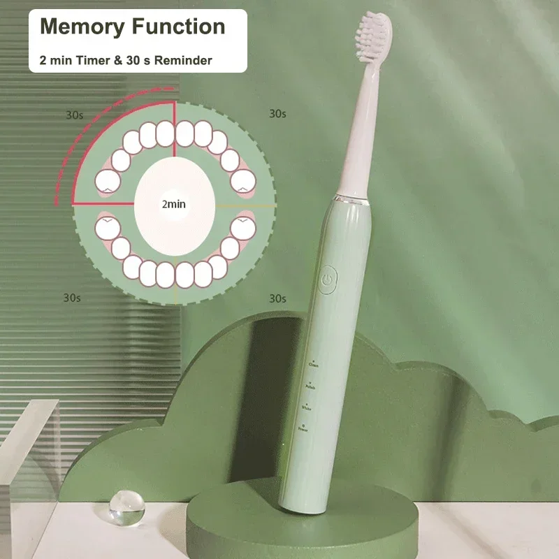 Tooth Brush Electric High Quality Adult Rechargeable Battery Operated Waterproof Electric Toothbrush Sonic