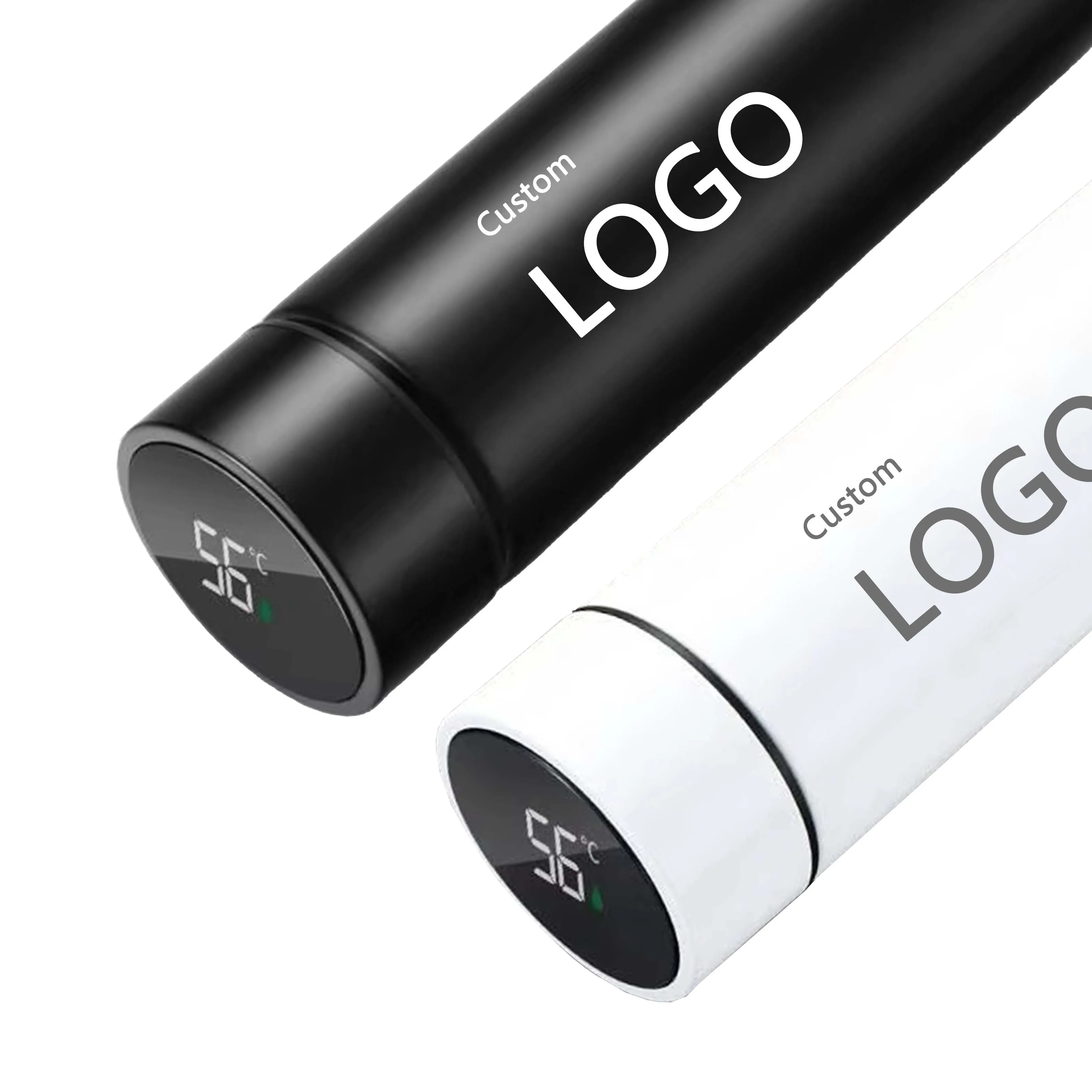 Factory Price Double Wall Stainless Steel Cup Intelligence 500Ml Hot Custom Smart Water Bottle With Led Lid