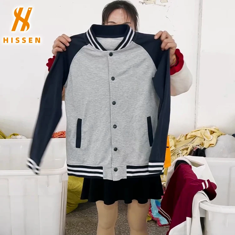 Wholesale Loose Casual Belted Waist High Neck Lapel Loose Top Long Sleeve Jackets And Coats second hand used clothes For Women