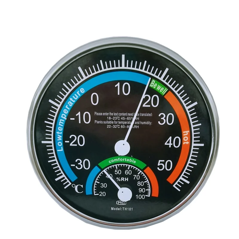 Simple design needle type digital thermometer hygrometer reptile