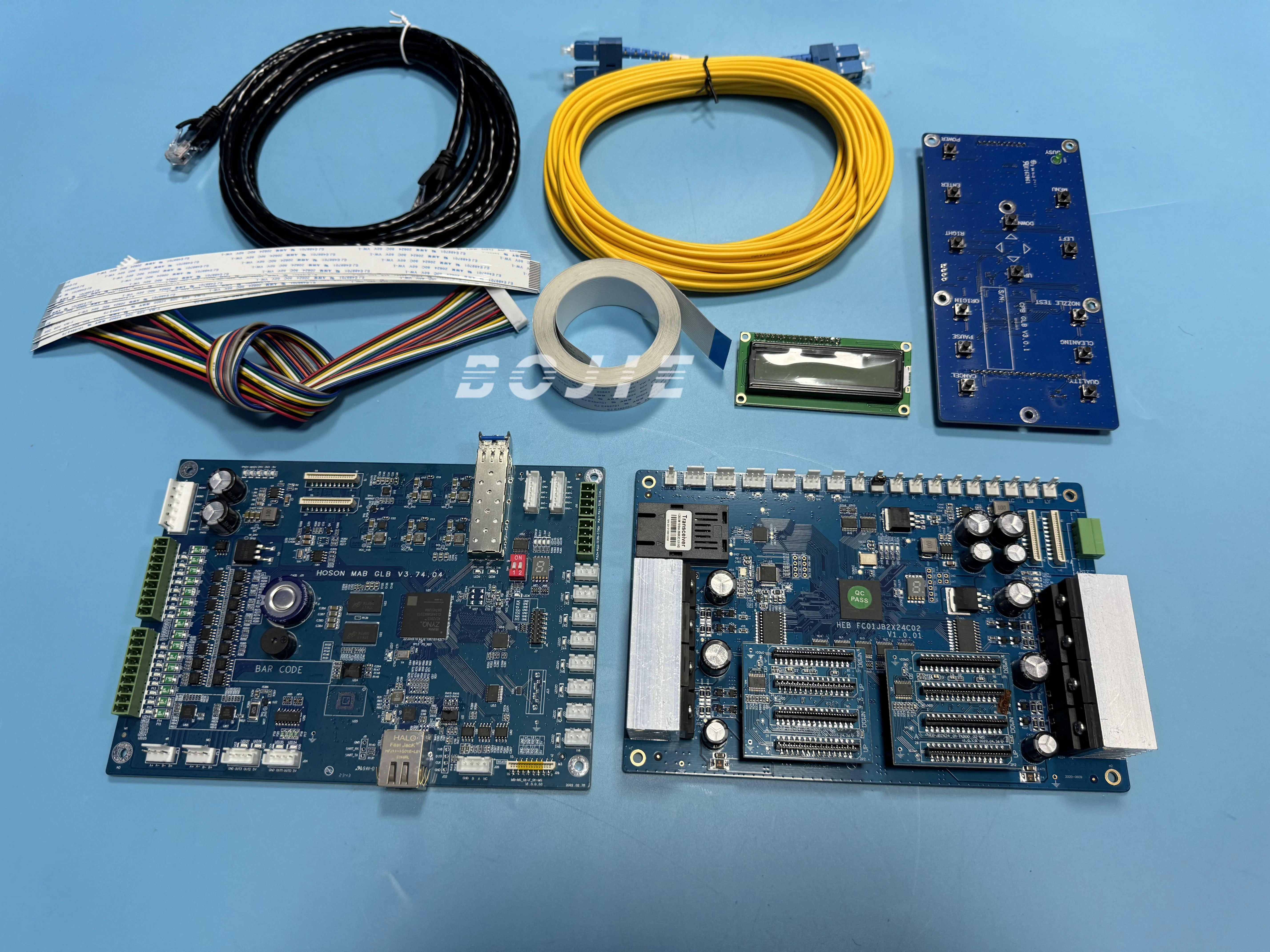 Good Quality hoson tx800 4H printhead complete electronic kit board mainboard V3.74 headboard V1.0.01 for upgrade modify printer