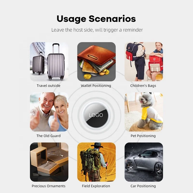 Mini Magnetic 4G Gps Tracking Detector Device Anti Lost Key Holder Smart Tag Pet Gps Tracker For Children Kids Wallet Animals