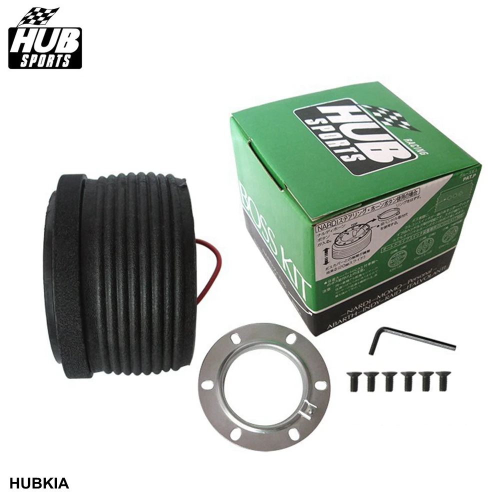 HUBSPORT JDM BOSS KIT STEERING WHEEL STANDARD 6 HOLE HUB ADAPTER FOR KIA SORENTO SEPHIA OPIRUS SPORTAGE HUBKIA