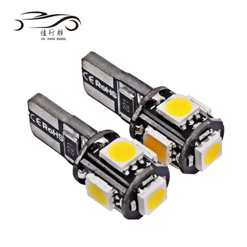 T10 5050 5SMD Canbus led car light 5SMD 5050 194 W5W LED Car Lights Bulb with canbus and error free reading light