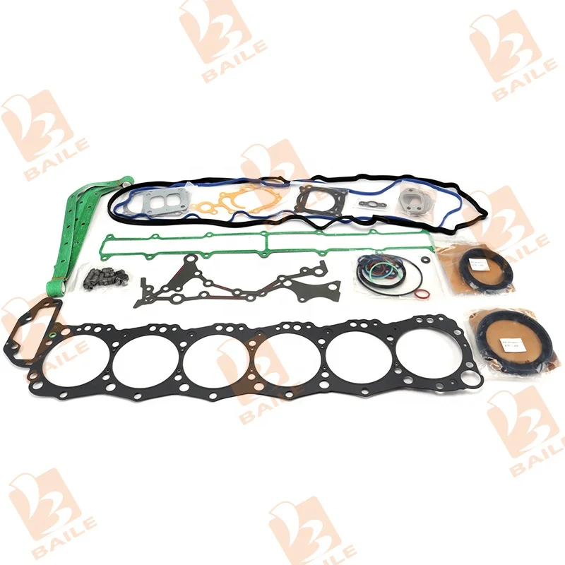 J08 J08C Engine Overhaul Rebuild Kit With Gasket Kit Engine Valves Bearings Set Water Pump  Oil Pump For J08 Hino Engine